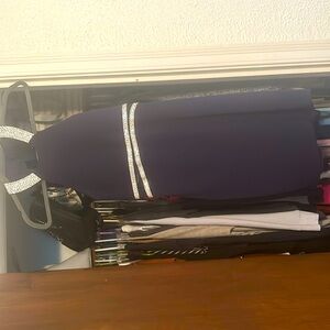 Beautiful formfitting navy dress